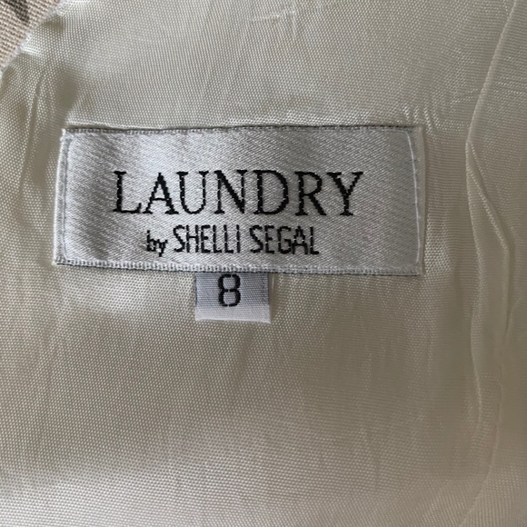Laundry White Linen Dress - Picture 6 of 6